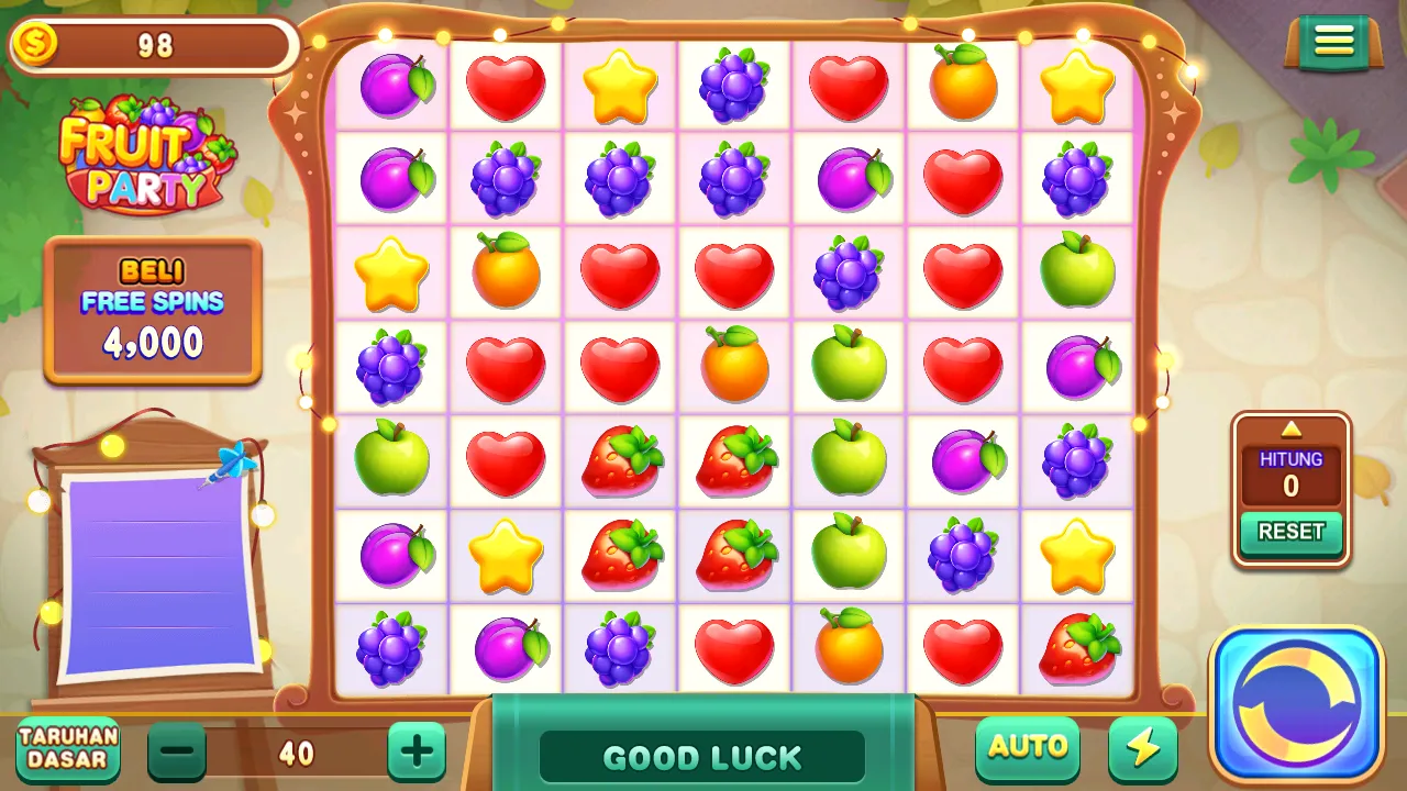 Slot Fruit Party di Askasino